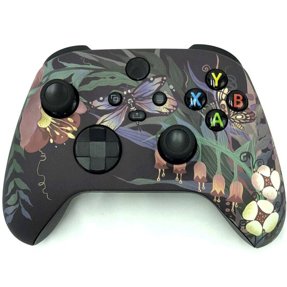 Custom Microsoft Xbox Series X / S Wireless Controller - Butterfly Garden - Picture 1 of 8